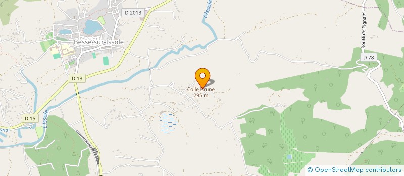 localisation de l'entreprise LA GRANDE AUTANE  BESSE-SUR-ISSOLE