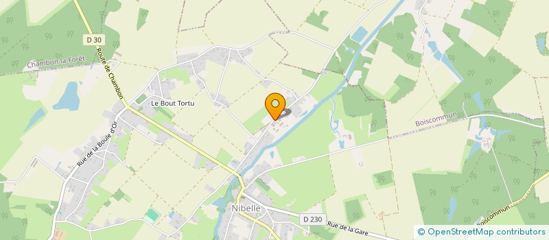 localisation de l'entreprise LA GRANDE BANNIERE  NIBELLE