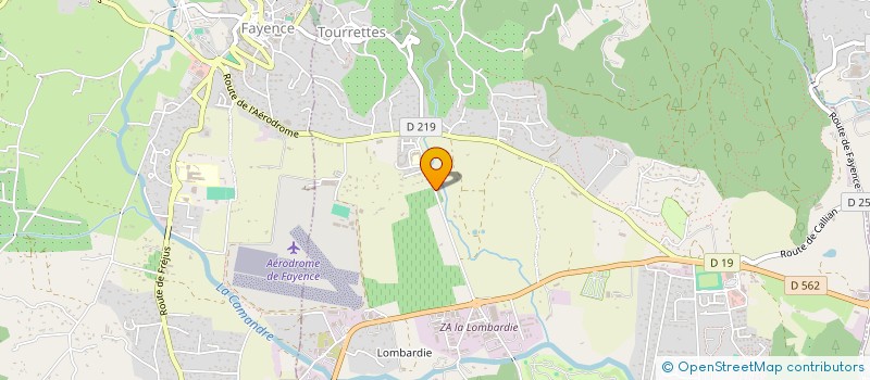 localisation de l'entreprise LA GRANDE BASTIDE IMMOBILIERE  TOURRETTES