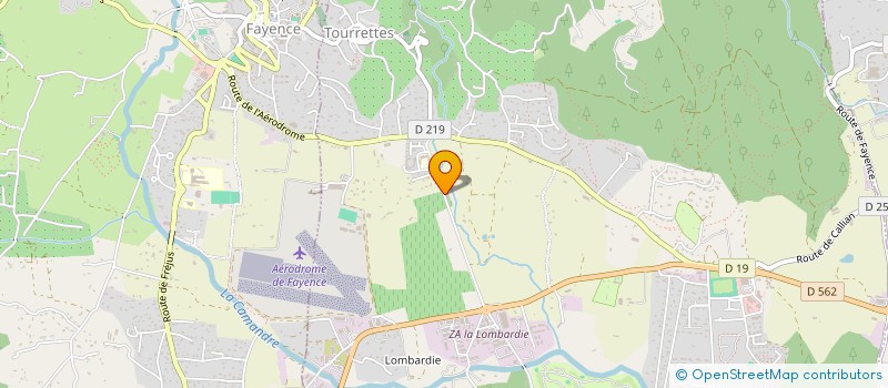 localisation de l'entreprise LA GRANDE BASTIDE INTERNATIONALE à TOURRETTES