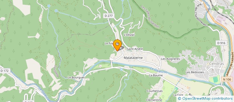 localisation de l'entreprise LA GRANDE BOBINE  NIMES