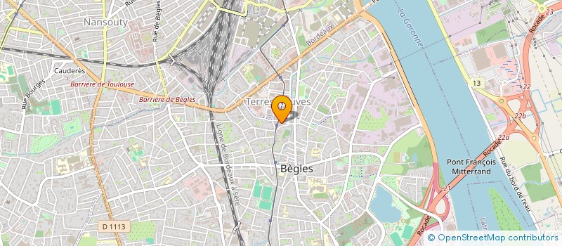 localisation de l'entreprise LA GRANDE BOUCHE à BEGLES