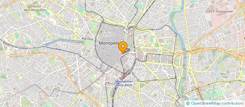 localisation de l'entreprise LA GRANDE BRASSERIE à MONTPELLIER