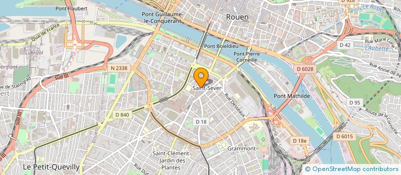 localisation de l'entreprise LA GRANDE CHARCUTERIE à ROUEN