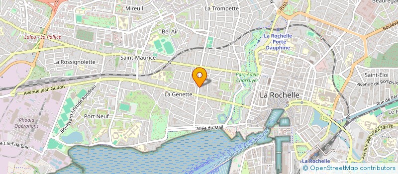 localisation de l'entreprise LA GRANDE COLLECTE  LA ROCHELLE