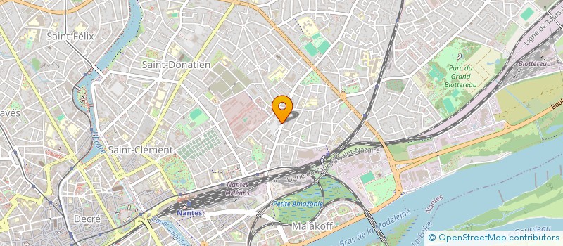 localisation de l'entreprise LA GRANDE DETENTE  NANTES