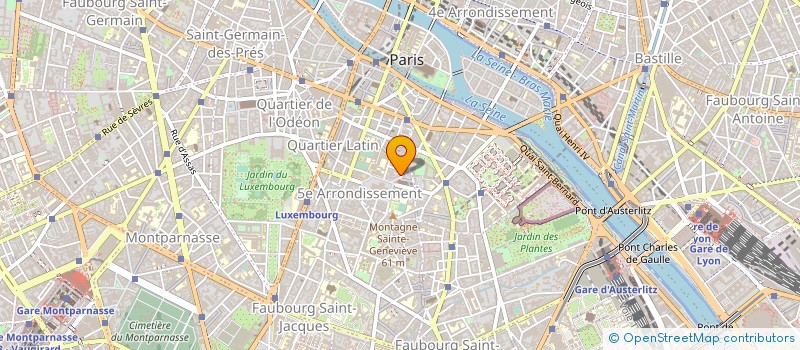 localisation de l'entreprise LA GRANDE ET LONGUE AMITIE  PARIS