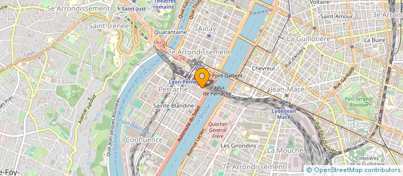 localisation de l'entreprise LA GRANDE EXPERIMENTALE à LYON