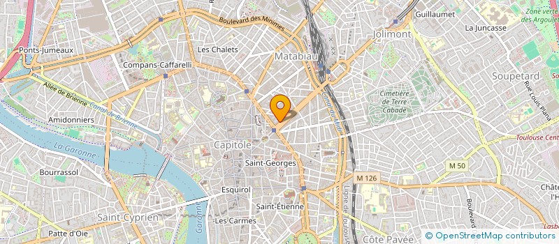 localisation de l'entreprise LA GRANDE EXPO à TOULOUSE