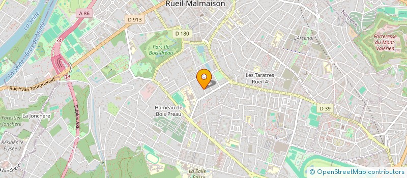 localisation de l'entreprise LA GRANDE FALAISE à RUEIL-MALMAISON
