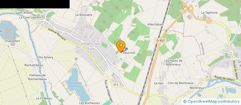 localisation de l'entreprise LA GRANDE FAMILLE DE PROCIDA  VILLIERS-SUR-LOIR