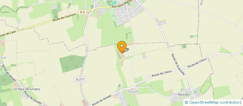 localisation de l'entreprise LA GRANDE FERME - GF  JUAYE-MONDAYE