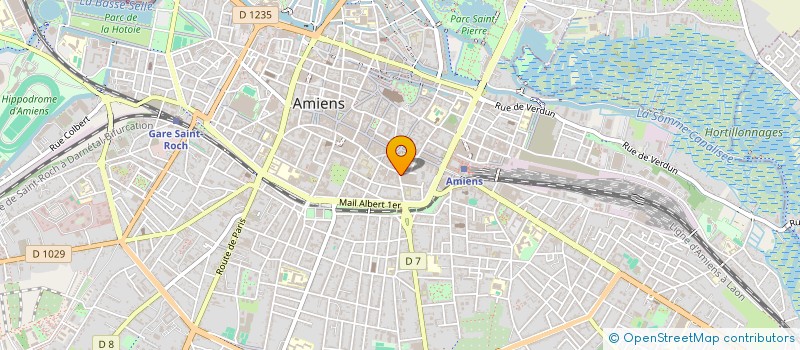 localisation de l'entreprise LA GRANDE FONTAINE  AMIENS