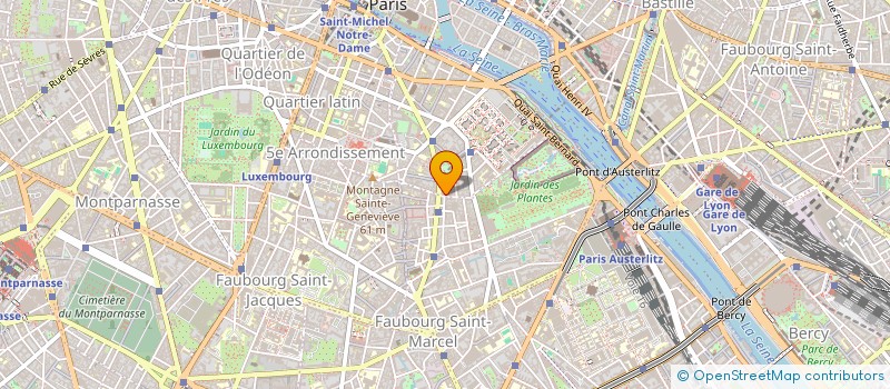 localisation de l'entreprise LA GRANDE GARE  PARIS