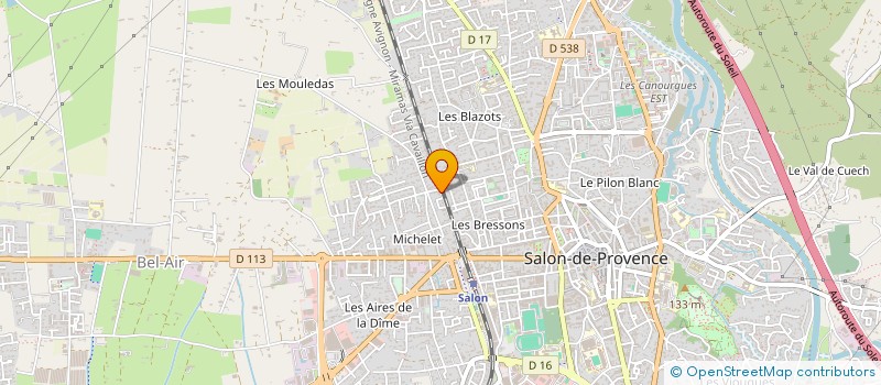 localisation de l'entreprise LA GRANDE LJ  SALON-DE-PROVENCE