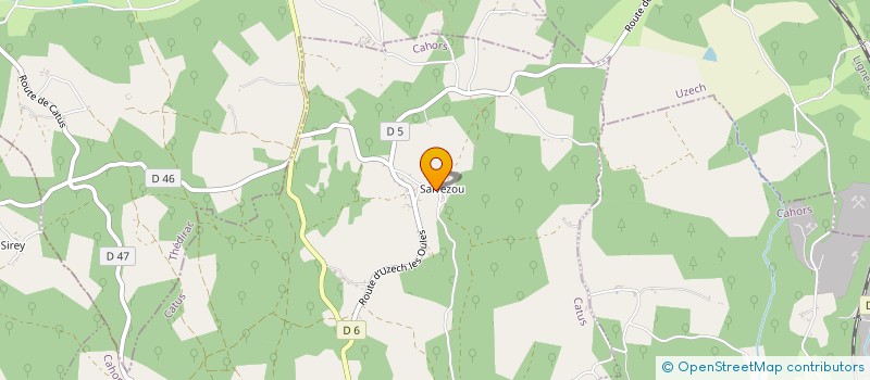 localisation de l'entreprise LA GRANDE MAISON  CATUS