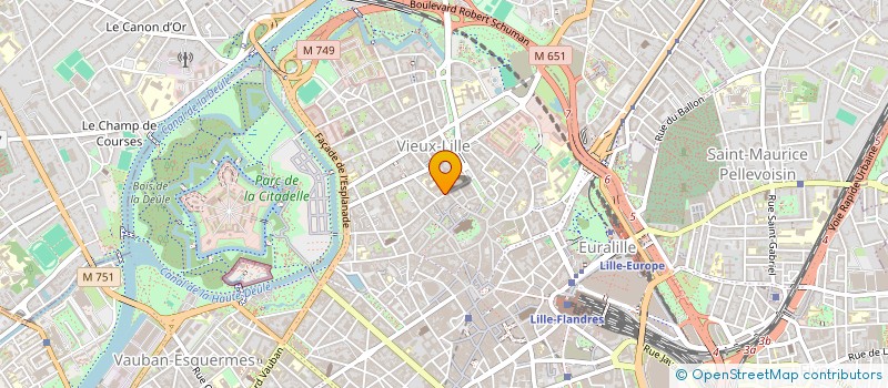 localisation de l'entreprise LA GRANDE MAISON à LILLE