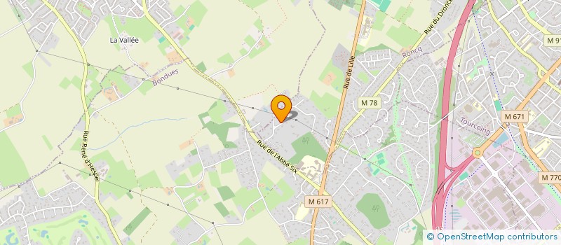 localisation de l'entreprise LA GRANDE MAISON DE ROCHEFOLLE  LOCHE-SUR-INDROIS