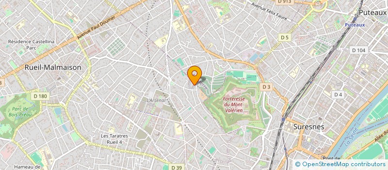 localisation de l'entreprise LA GRANDE MAISON DE VIEURE à RUEIL-MALMAISON