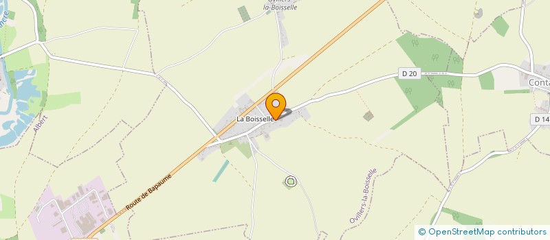 localisation de l'entreprise LA GRANDE MINE à OVILLERS-LA-BOISSELLE