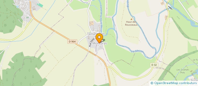 localisation de l'entreprise LA GRANDE MONTAGNE à MONTBRAS
