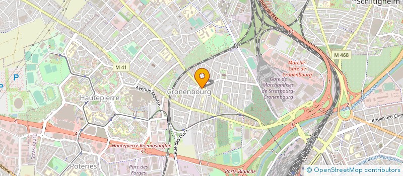 localisation de l'entreprise LA GRANDE OASIS à STRASBOURG