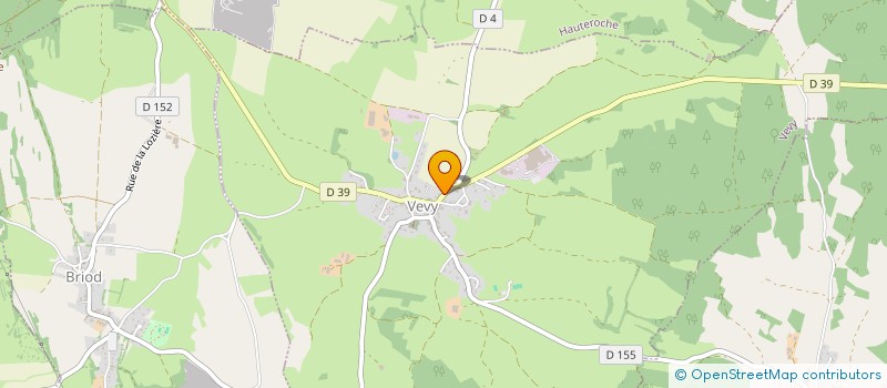 localisation de l'entreprise LA GRANDE OURSE à VEVY