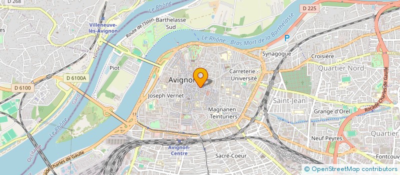 localisation de l'entreprise LA GRANDE PARAPHARMACIE à AVIGNON