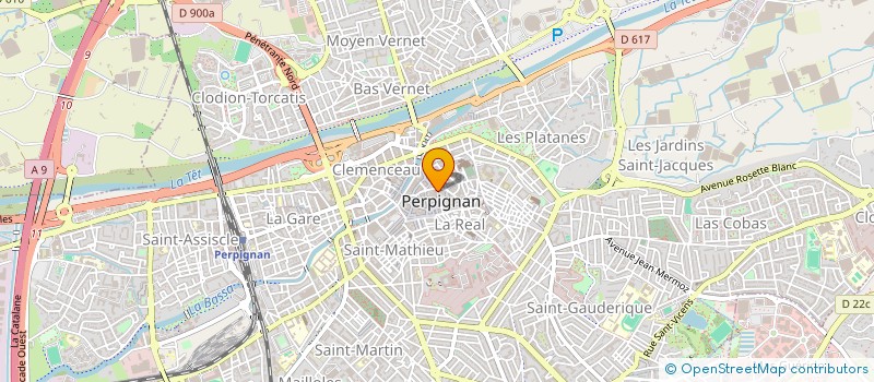 localisation de l'entreprise LA GRANDE PARFUMERIE à PERPIGNAN