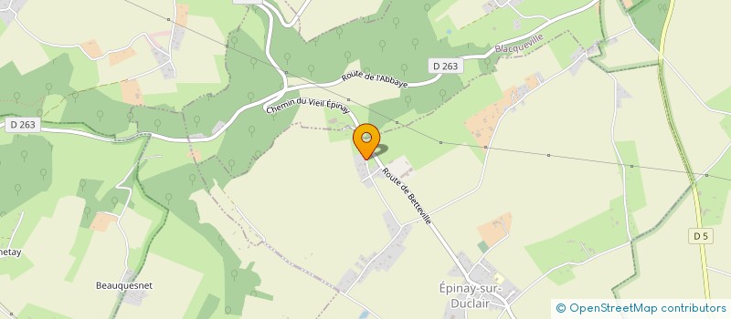 localisation de l'entreprise LA GRANDE PIECE  EPINAY-SUR-DUCLAIR