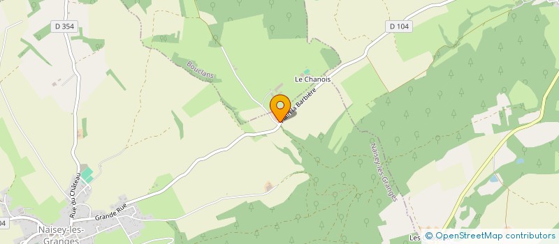 localisation de l'entreprise LA GRANDE PLAINE  BOUCLANS