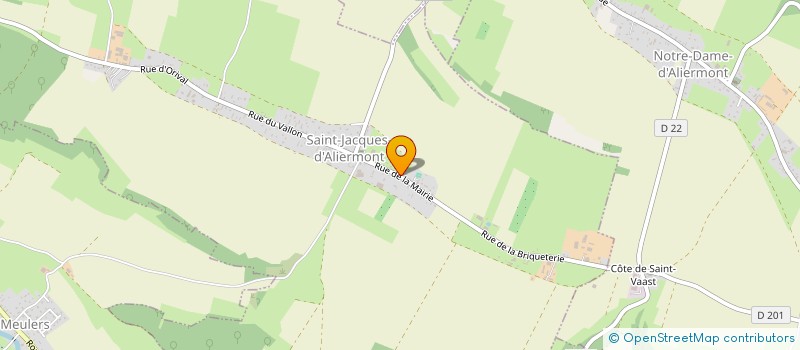 localisation de l'entreprise LA GRANDE RUE  SAINT-JACQUES-D'ALIERMONT