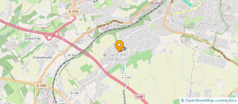 localisation de l'entreprise LA GRANDE SURE  SAINT-JEAN-DE-MOIRANS