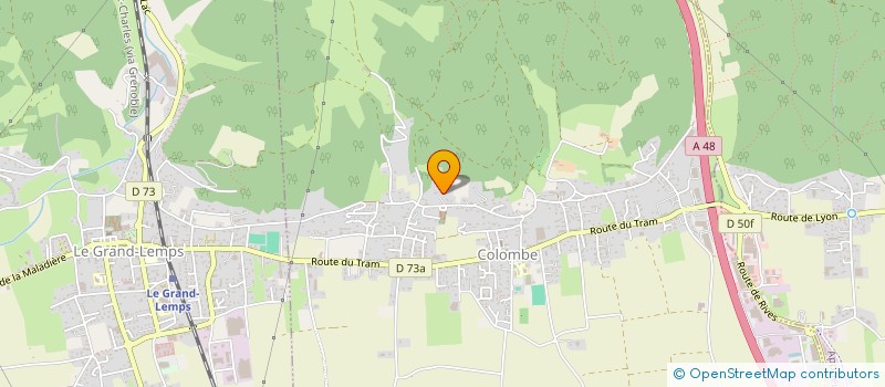 localisation de l'entreprise LA GRANDE SURE  COLOMBE