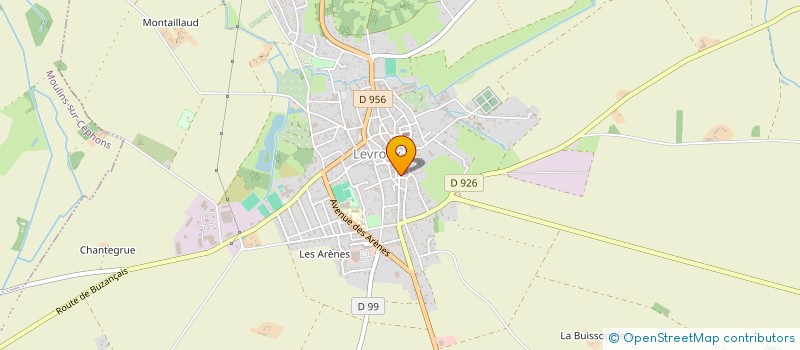 localisation de l'entreprise LA GRANDE TABLE à LEVROUX