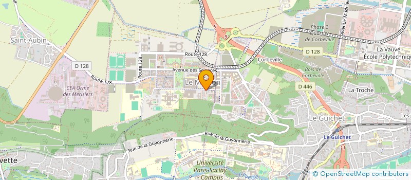 localisation de l'entreprise LA GRANDE TRIBUNE à GIF-SUR-YVETTE