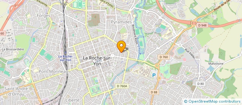 localisation de l'entreprise LA GRANDE VADROUILLE2.0 à LA ROCHE-SUR-YON