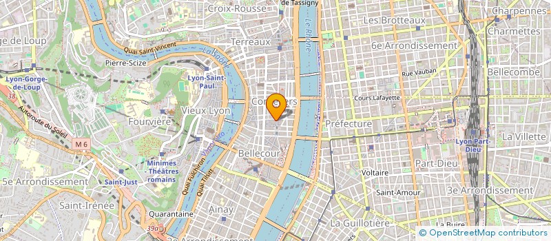 localisation de l'entreprise LA GRANDE VARENNE  LYON