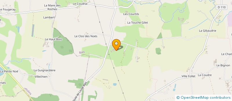 localisation de l'entreprise LA GRANDE VILLATTE à BAIS