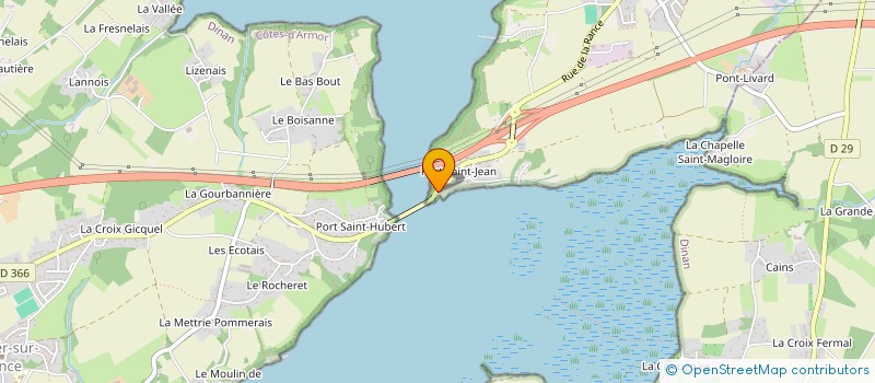 localisation de l'entreprise LA GRANEDE  LA VILLE-ES-NONAIS