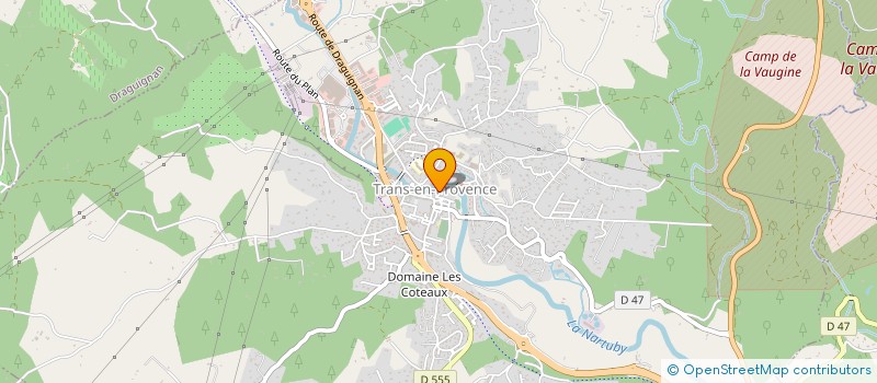 localisation de l'entreprise LA GRANEGONE à TRANS-EN-PROVENCE