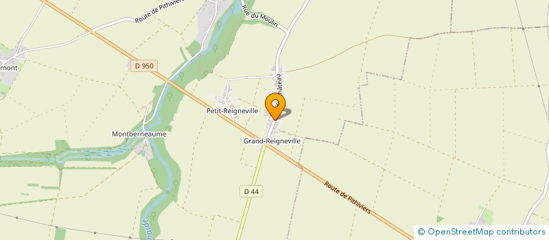 localisation de l'entreprise LA GRANGE  AUDEVILLE