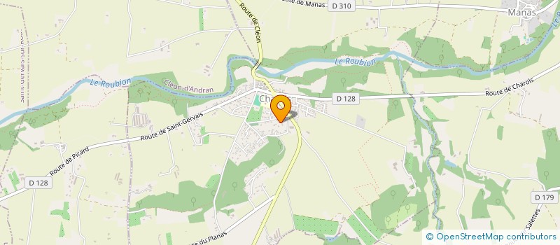 localisation de l'entreprise LA GRANGE  LORIOL-SUR-DROME