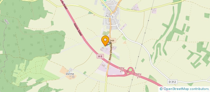 localisation de l'entreprise LA GRANGE  NITRY