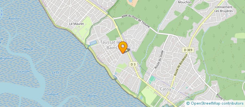 localisation de l'entreprise LA GRANGE  LANTON