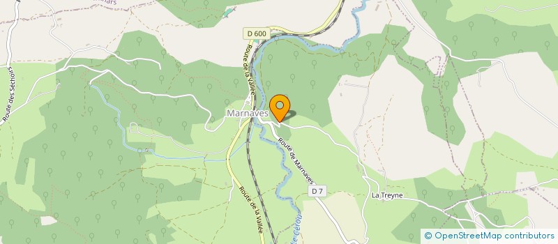 localisation de l'entreprise LA GRANGE  BOURNAZEL