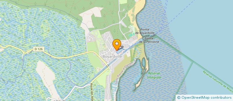 localisation de l'entreprise LA GRANGE  SAINT-GEORGES-D'OLERON