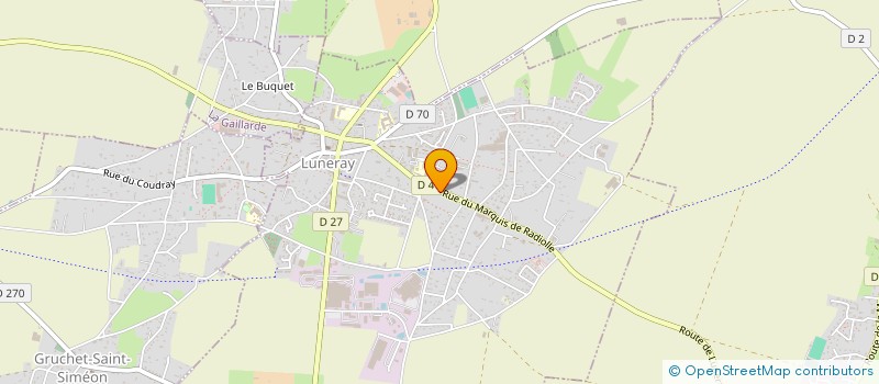 localisation de l'entreprise LA GRANGE  VEULES-LES-ROSES