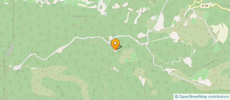 localisation de l'entreprise LA GRANGE  BONNIEUX