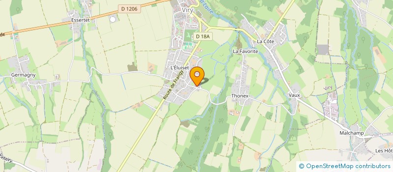 localisation de l'entreprise LA GRANGE  VIRY